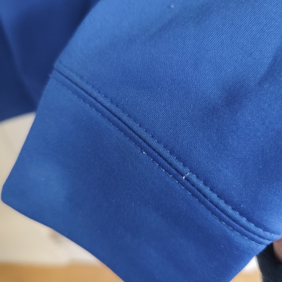 Nike SB Hoodie Boys Large Blue Orange Swoosh Logo Full Zip Sweatshirt - Picture 10 of 10